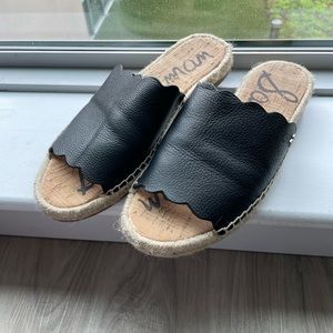 Sam Edelman Black Leather sandals
